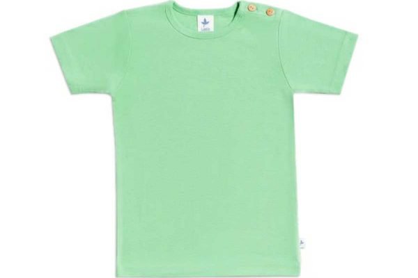 Leela Cotton Shirt kurzarm mintgrün