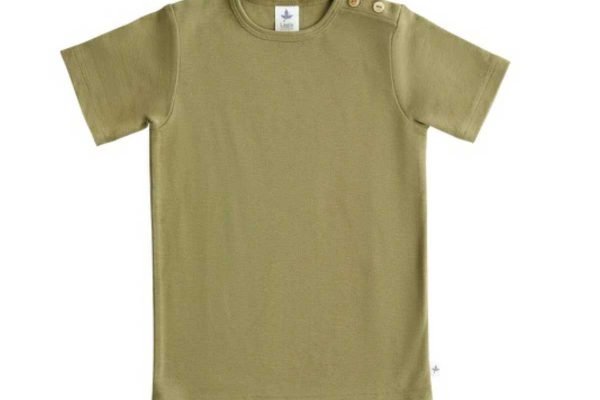 Leela Cotton Shirt kurzarm olive